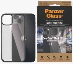 PanzerGlass ClearCase ovitek za Apple iPhone 14 Plus, črn (0407)