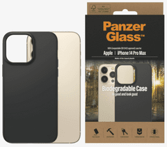 PanzerGlass ovitek za Apple iPhone 14 Pro Max, biorazgradljiv, črn (0420)