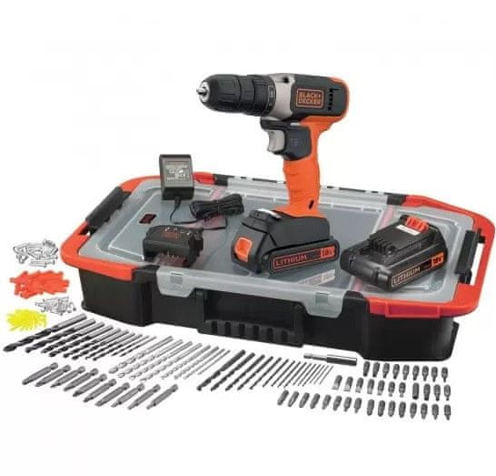 Black+Decker BCD001BAST akumulatorski vrtalnik vijačnik