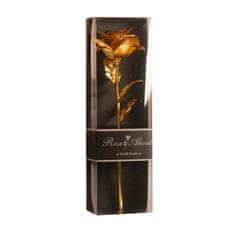 Northix Eternity Rose - zlata z zlatim pecljem 
