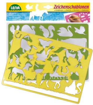 LENA Predloge za risanje (konji, mačke)