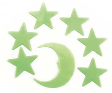 Teddies Svetleča stenska dekoracija Stars