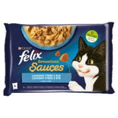 Felix Sensations Sauces s sardino v omaki, 48 x 85 g