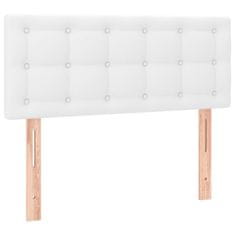 Vidaxl vidaXL Vzglavje postelje belo 90x5x78/88 cm umetno usnje