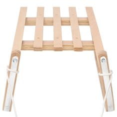 Vidaxl Snežne sani 90x36,5x25 cm vezan les
