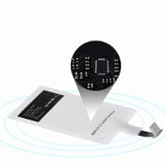 Choetech brezžični polnilni adapter Qi Lightning indukcijska ploščica bela (WP-IP)