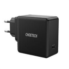 Choetech USB Type C PD 60W 3A hitri polnilec črne barve (Q4004-EU)
