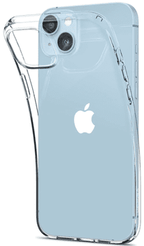Spigen Liquid Crystal ovitek za iPhone 14, silikonski, prozoren (ACS05033)