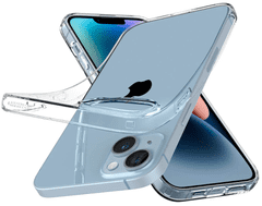 Spigen Liquid Crystal ovitek za iPhone 14, silikonski, prozoren (ACS05033)
