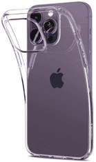 Spigen Liquid Crystal ovitek za iPhone 14 Pro Max, silikonski, prozoren (ACS04809)
