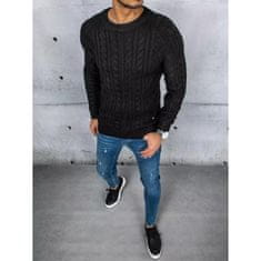 Dstreet Moški pulover FREMAN črn wx1926 M