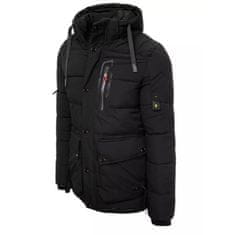 Dstreet Moška zimska jakna VERILL črna tx4325 3XL-56