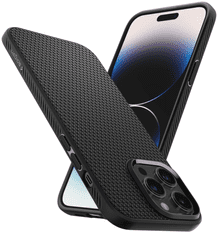 Spigen Liquid Air ovitek za iPhone 14 Pro, črn (ACS04957)