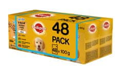 Pedigree hrana za mlade pse multipaket 4 x (12 x 100g)