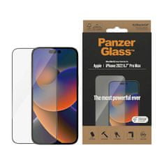 PanzerGlass Ultra-Wide Fit zaščitno steklo za iPhone 14 Pro Max, antibakterijsko