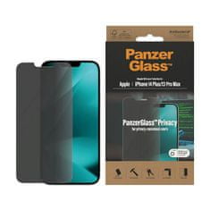 PanzerGlass Privacy zaščitno steklo za iPhone 14/13/13 Pro, antibakterijsko
