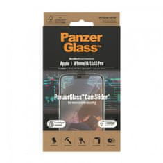 PanzerGlass Ultra-Wide Fit Camslider zaščitno steklo za iPhone 14/13/13 Pro, antibakterijsko