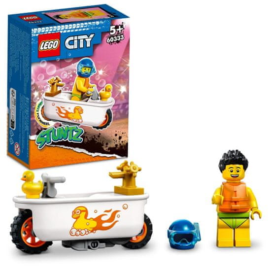 LEGO City 60333 Van Stunt motorno kolo