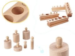 Aga Lesene valjaste uteži montessori sorter
