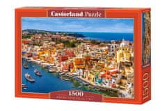 Castorland puzzle 1500 kosov - Marina Corricella, Italija