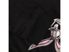 Looney Tunes Nori Melodije Črna ženska pižama, dolg rokav, dvodelna, topla, prijetna XXS