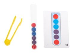 Ikonka Aga Izobraževalne puzzle barvne montessori kroglice