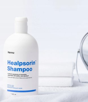 DE Healpsorin šampon za lase, specializiran za ljudi, ki se spopadajo z