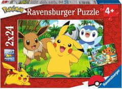 Ravensburger Pokemon sestavljanka 2x24 kosov