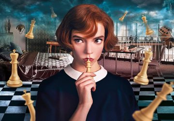Clementoni Netflix Puzzle: The Ladies' Gambit 1000 Pieces