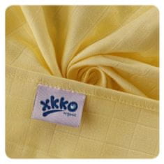 XKKO KIKKO Otroške plenice iz organskega bombaža Old Times 70x70 (5 kosov) - pastelne, za deklice