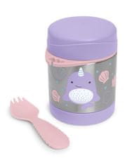Skip hop Zoo Termos za hrano z žlico/vilicami Narval 325 ml, 3r+