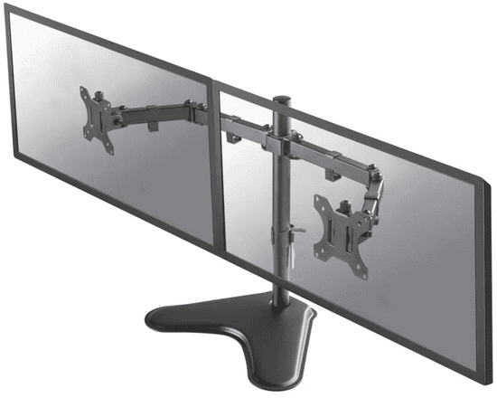 Neomounts FPMA-D550DDBLACK namizno stojalo za 2 monitorja do 81 cm, gibljivo, 8 kg