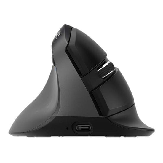 Delux brezžična delux vertikalna miška m618zd bt+2.4g (za levičarje)