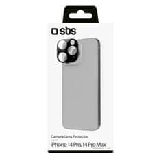 SBS zaščitno steklo za kamero za iPhone 14 Pro/14 Pro Max, črno