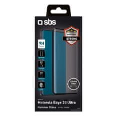 SBS 4D zaščitno steklo za Motorola Edge 30 Ultra, črno