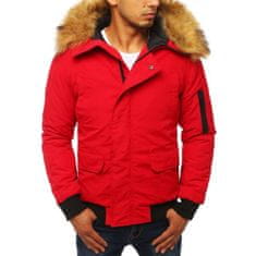 Dstreet Zimska moška jakna WINTER rdeča tx2875 L