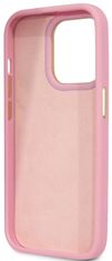 Guess Croco ovitek za iPhone 14 Pro Max, roza (GUHCP14XHGCRHP)