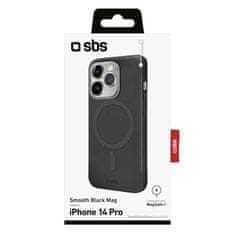 SBS Smooth Mag ovitek za iPhone 14 Pro, črn