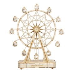 Robotime Rolife 3D lesena sestavljanka Ferris Wheel (Toy Box) 278 kosov