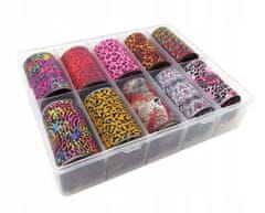 shumee FOLIJA ZA PRENOS 10 cm x 4 cm LEOPARDJI PIKASTI GEPARD