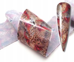 shumee FOLIJA ZA PRENOS 10 cm x 4 cm LEOPARDJI PIKASTI GEPARD