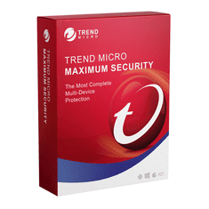 Trend Micro Maximum Security 2023, 5 PC, 2-leti, ESD licenca (kartica)