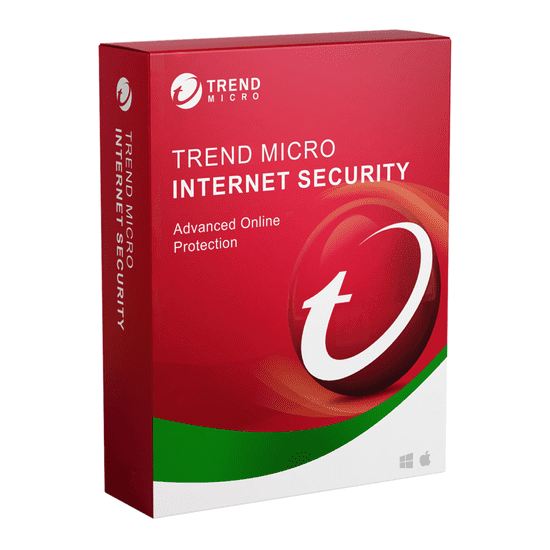 Trend Micro Internet Security 2023, 3 PC, 2-leti, ESD licenca (kartica)