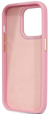 Guess Croco ovitek za iPhone 14 Pro, roza (GUHCP14LHGCRHP)