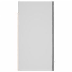 Vidaxl Viseča omarica siva sonoma 60x31x60 cm konstruiran les