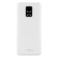FIXED FIXZEN-10-WH Zen 10 prenosna polnilna baterija z zaslonom in PD izhodom, 10000 mAh, bela