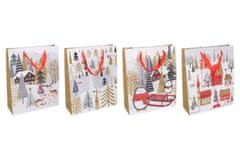 Darilna vrečka S 17,5x23,5x8 cm Božič