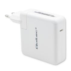 Qoltec Qoltec power charger fast 96w| 5-20v | 3- 4,7a | usb c pd | bela