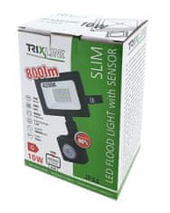 Trixline Led reflektor 10W IP65 s senzorjem IP44 4200K 800lm 120