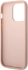 Guess ovitek za iPhone 14 Pro, roza (GUHCP14LPSASBPI)